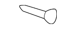 9391315380 - Body: Bumper Cover Screw for Honda Image
