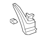 525910E040 - Body: Side Seal for Toyota: Highlander Image