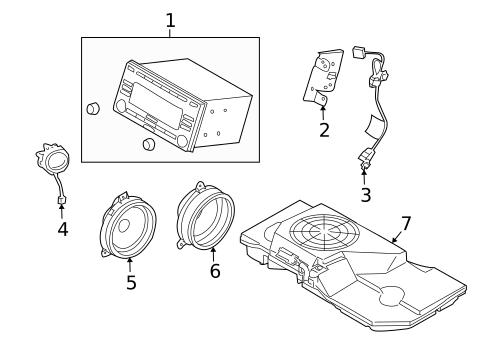 Sound System for 2010 Subaru Forester #0