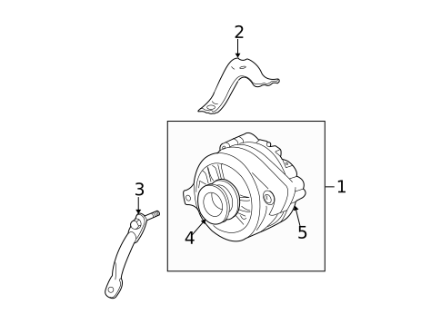 Alternator for 2006 Ford Taurus #0