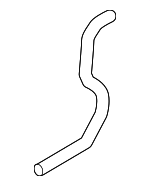 1K0121447BA - Cooling System: Outlet Hose for Audi: A3 Quattro, TT Quattro Image
