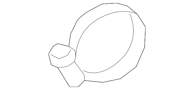 Pressure Hose Clamp - Porsche (N-106-199-01)