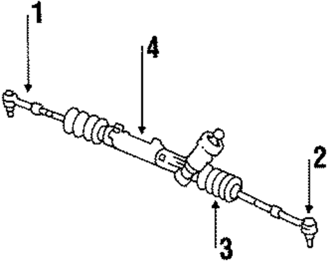 26026744 - Steering: Steering Tie Rod End for GM Image