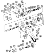 4874403 - Transfer Case Model 244 [DHV]: Ring for Dodge: Dakota, Ram 1500, Ram 2500, Ram 3500 | Jeep: Liberty, Wrangler Image