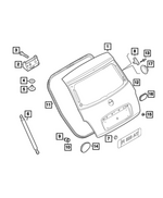 6106102AA - Doors, Door Mirrors and Related Parts: Screw for Mopar Image