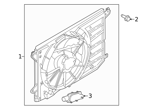 Cooling Fan for 2017 Ford Fusion #0