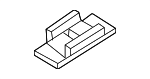 7556160050 - Body: Roof Drip Molding Clip for Lexus Image