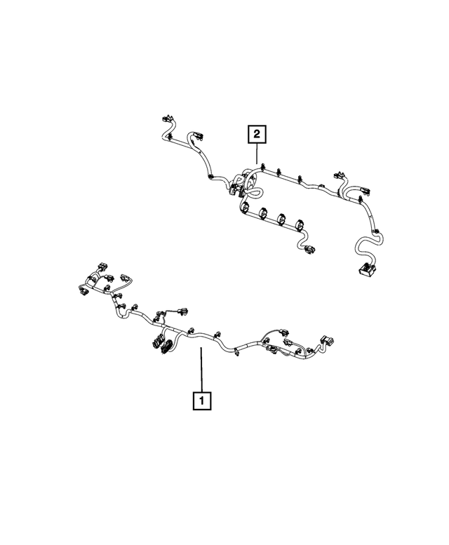 68470543AD - : Seat Back Wiring for Mopar Image