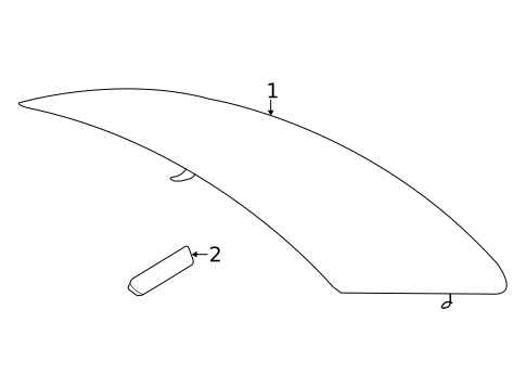 Glass & Hardware - Back for 2015 BMW 335i #0