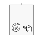 4M0253144E - Exhaust: Hanger for Audi: A4, A4 allroad, A4 Quattro, A5 Quattro, A5 Sportback, A8 Quattro, Q7, S4, S5, S5 Sportback, S8, SQ7 Image