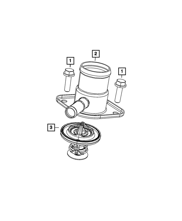 6101982 - Cooling: Hex Head Screw And Washer for Mopar Image