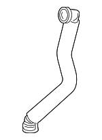 219501 - Emission System: ACDelcoâ„¢ Inlet Hose for Chevrolet: Colorado | GMC: Canyon | Hummer: H3, H3T Image