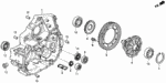 21103PL3A00 - Transmission - Manual: PLATE C, OIL GUIDE for Honda Image