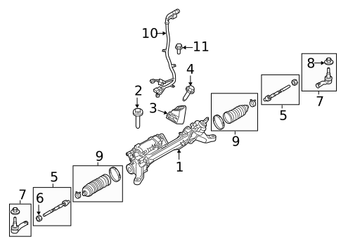 Steering Gear & Linkage for 2018 Land Rover Range Rover #0