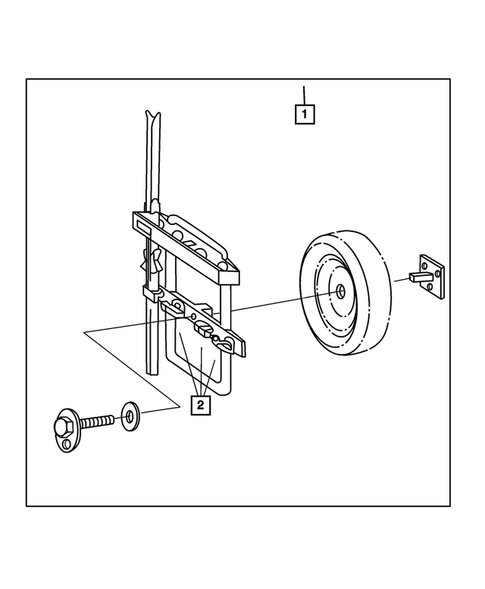 Carriers & Cargo Hauling for 2003 Jeep Wrangler #2