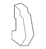 7586124020 - Body: Rocker Molding Protector for Lexus: RC200t, RC300, RC350 Image