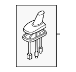 3C0035507M - : Radio Antenna Assembly for Volkswagen: CC, Golf, Golf R, GTI, Passat, Tiguan, Touareg Image