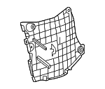 525910E170 - Body: Side Shield for Lexus Image
