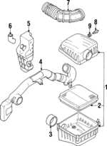 1370078E01 - : Air Cleaner Assembly for Suzuki Image