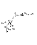 V8164037AA - Front Suspension: Stabilizer Bar Link Kit for Dodge: Dart | Jeep: Cherokee Image