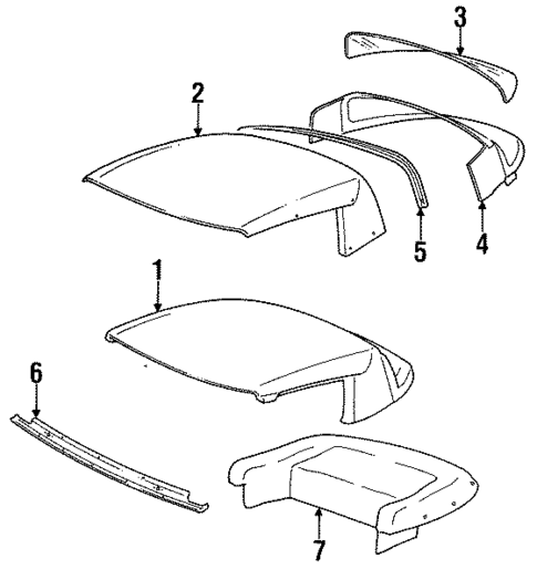 Cover & Components for 1984 Porsche 911 #0