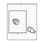 4411754L71 - Front Drive Axle: Inner Cv Joint for Suzuki Image