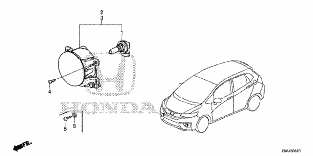 Foglight for 2016 Honda Fit #0
