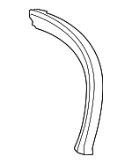 19210181 - Body: Rear Weather-strip for Pontiac: Solstice | Saturn: Sky Image