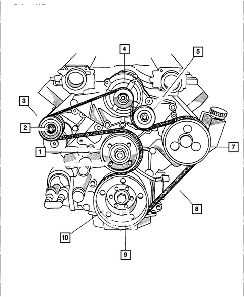 Pulleys and Related Parts for 2006 Dodge Viper #0