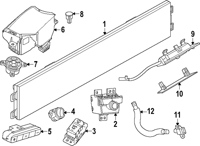 251757DA0A - : Prk Brake Switch for INFINITI: QX80 Image