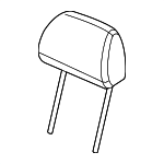 1XA08DX9AA - Body: Headrest for Dodge: Charger Image