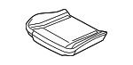 68103699AA - Body: Seat Cushion Pad for Dodge: Charger Image