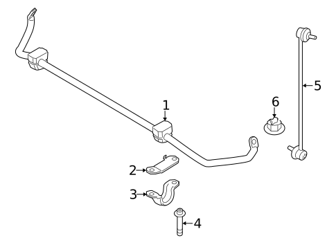 Stabilizer Bar & Components for 2016 BMW 535i GT xDrive #2