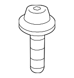 6509682AA - Body: Center Bezel Screw for Dodge: Hornet | Fiat: 500, 500E, 500L, 500X | Jeep: Compass, Renegade | Ram: ProMaster City Image