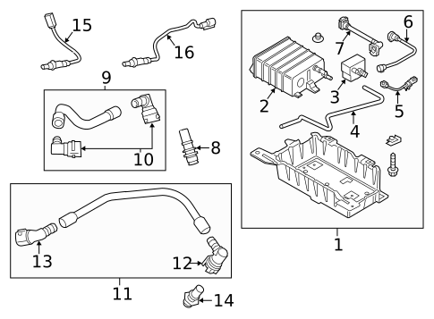 Sensors for 2017 Ford Mustang #0