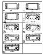 5064404AE - Electrical: Mw/fm/dvd/hdd/nav Radio for Chrysler: Town &amp; Country | Dodge: Grand Caravan, Nitro | Jeep: Liberty, Wrangler Image