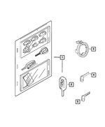 68546695PC - : Key for Ram: ProMaster City Image