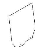 LR052676 - : Movable Glass for Land Rover: Range Rover Image