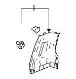 15252480 - Body: Upper Trim Panel for Chevrolet: Colorado | GMC: Canyon Image