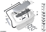 51765A1CEE5 - Bodywork: Trunk Lid Gasket for BMW Image