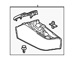 5891074010C0 - Body: Console Body for Scion: iQ Image