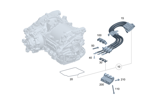 9920604 - Electric Drive/Hybrid Drive: Pilot Bushing for Mercedes-Benz: 300C, 300CD, AMG GT 43, AMG GT 53, AMG GT 55, AMG GT 63, AMG GT 63 Pro, AMG GT 63 S, AMG GT 63 S E Performance, C300, C43 AMG, C63 AMG S E Performance, GLC300, GLC350e, GLC43 AMG, GLC63 AMG S E Performance, S500, S63 AMG E Performance, SL43 AMG, SL55 AMG, SL63 AMG, SL63 AMG S E Performance Image image