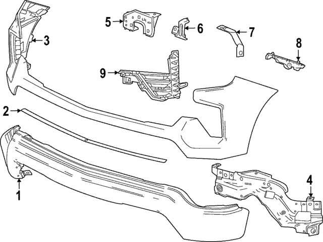 85628424 - Body: Air Duct for GM Image