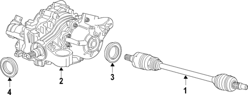 Drive Axles for 2019 Buick Regal Sportback #0