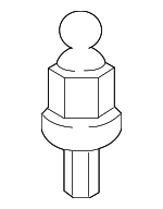 17137595254 - Cooling System: Expansion Tank Ball Stud for BMW Image