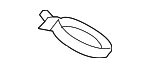 MF661136 - Engine: Air Inlet Tube Clamp for Mitsubishi Image