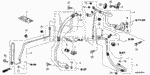 80360TG7A00 - Body/Air Conditioning: STAY, AIR CONDITIONER PIPE for Honda Image