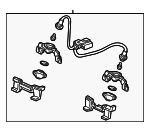 34100SL0A02 - : License Lamp for Acura Image