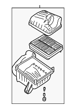 30027110 - Engine: Air Cleaner Assembly for GM Image
