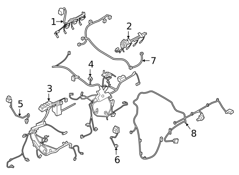 Wiring Harness for 2021 BMW X5 #0